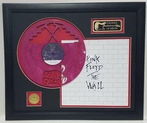 Pink Floyd "The Wall" laser cut limited edition vinyl framed record display - Picture 1 of 8