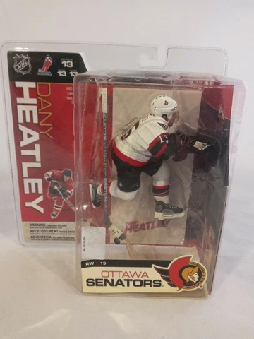 DANY HEATLEY MCFARLANE FIGURE NHL 13 OTTAWA SENATORS White Jersey Cover