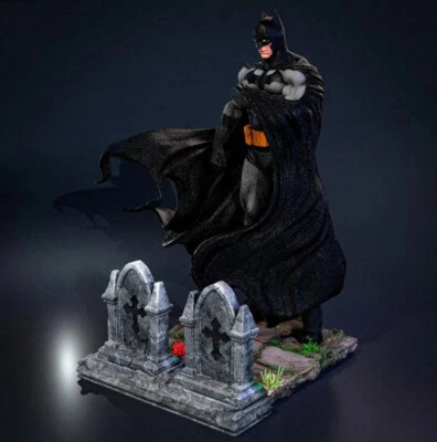 1/24 1/18 DC Batman Superhero Unpainted Unassembled Model Garage Kits - Image 1 of 3