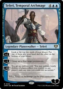 Magic The Gathering MTG TEFERI, TEMPORAL ARCHMAGE Commander Masters NM Near Mint - Picture 1 of 1