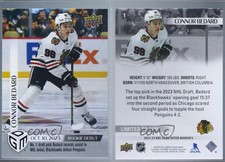 2023-24 Upper Deck Game Dated Moments Rookie Debut /1199 Connor Bedard #1