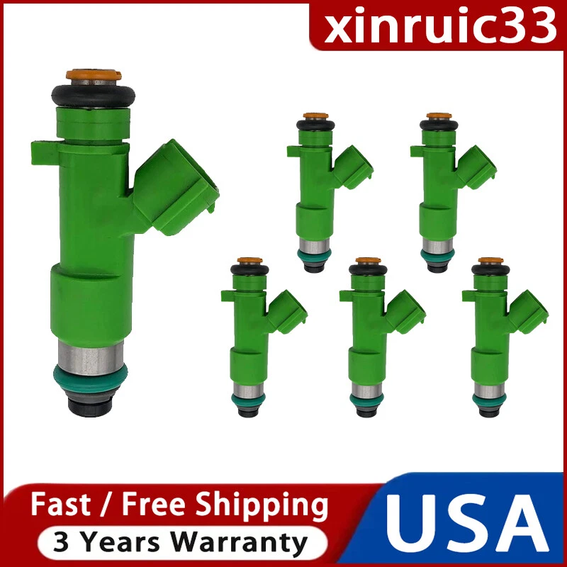 6 X injetores de combustível para Nissan Murano 3.5L V6 2009 2010 2011 2012 2013 2014-2020 - Imagem 1 de 4