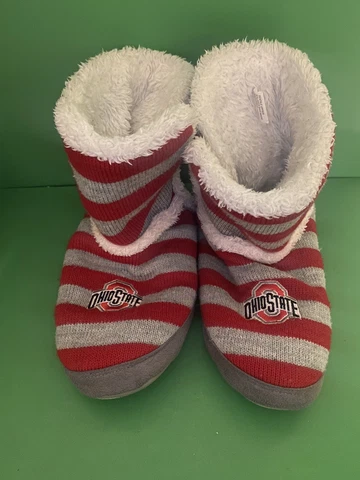 Ohio State Buckeyes Comfy Hard Sole Slippers, XL 11/12 shoes Cover