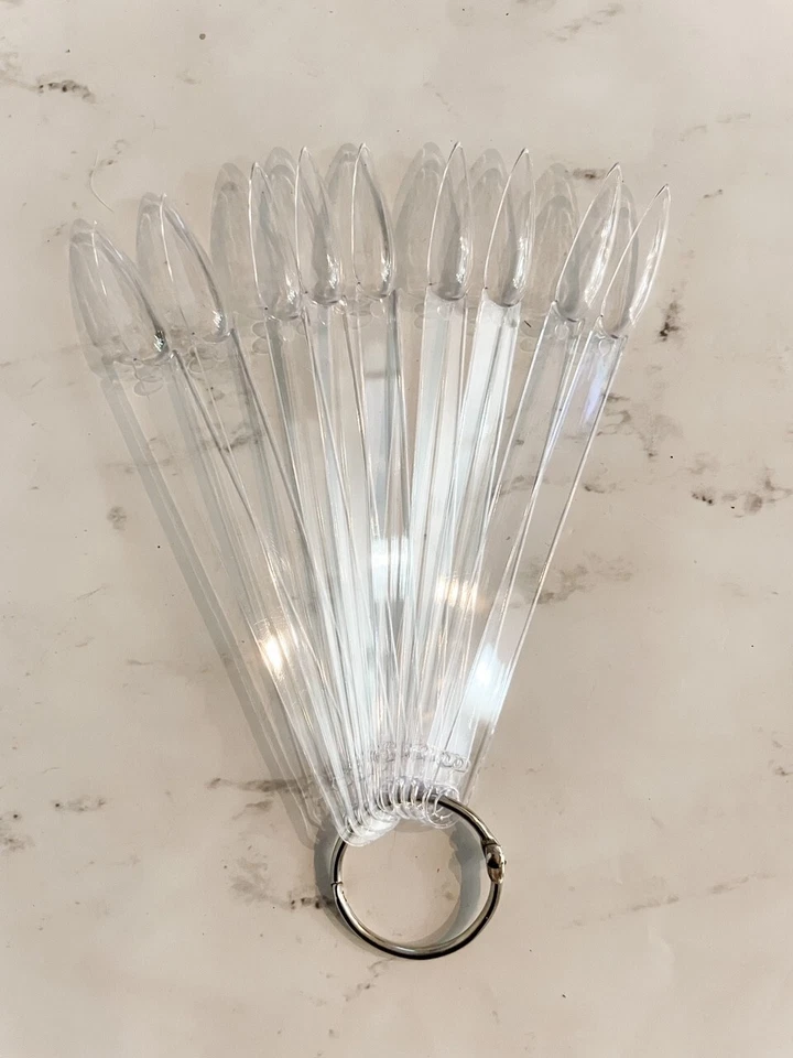 9 Nail Swatch Sticks and Ring NEW - Image 1 of 1