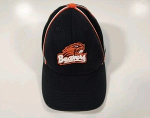OSU Beavers x Adidas Youth Kids Childs Fitted Hat S/M Black Oregon State - Picture 1 of 7