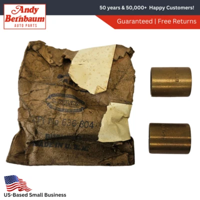 Par de bujes de generador Chrysler 1935-1949 636804 nuevo en stock Foto 1 de 4