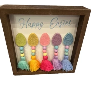 Willow And Riley Boho Wood Easter Decor - Picture 1 of 4