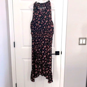 1. Vestido halter floral negro State - talla XL - NUEVO CON ETIQUETAS - Imagen 1 de 8