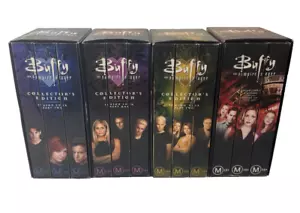 Buffy The Vampire Slayer VHS Box Set Season 1 Pt 1 & 2 Season 5 Pt 2 S 6 Pt 1 - Picture 1 of 9