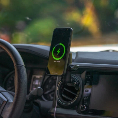 RAM Drill Down 1" Mount with Apple 15W MagSafe Adapter  RAM-B-102-AP-MAGU - Image 1 of 4