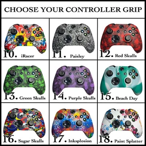 Set of Silicone Rubber Skin Case Cover Paw Analog Grips For Xbox One Controller - Picture 1 of 39