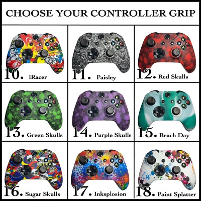 Set of Silicone Rubber Skin Case Cover Paw Analog Grips For Xbox One Controller - Image 1 of 4