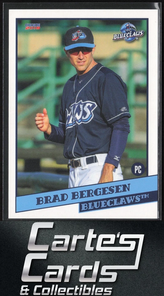 Brad Bergesen 2018 Choice Lakewood BlueClaws #31 Pitching Coach - Image 1 of 2