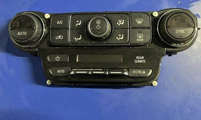 2015-2017 Chevrolet Tahoe A/C Heater Temperature Climate Control OEM - Image 1 of 2
