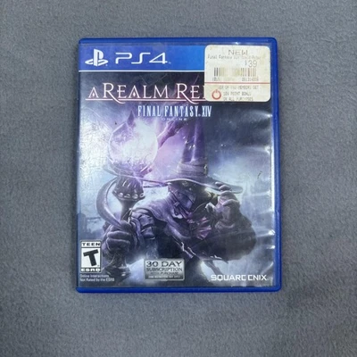 Videojuego Final Fantasy XIV A Realm Reborn PS4 PlayStation 4 FFXIV MMO Online Foto 1 de 4