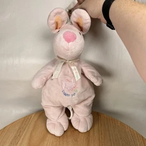 Tykes Carters Rabbit Bunny Cuddle Me Musical Crib Pull Plüschtier Twinkle Twinkle - Bild 1 von 8