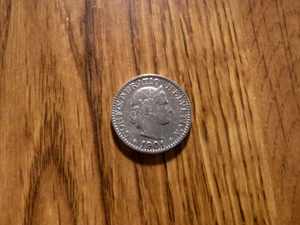 SCHWEIZ 20 RAPPEN 1901 MÜNZE (T463) - Bild 1 von 2