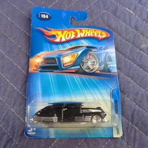 2005 Hot Wheels Mainline/Collector #154 1947 Chevy Fleetline schwarz mit Spitzenspeichen - Bild 1 von 6