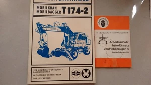 Reparaturhinweise"Mobilkran/Mobeilbagger T174-2"Fortschritt Landmaschinen Weimar - Bild 1 von 16
