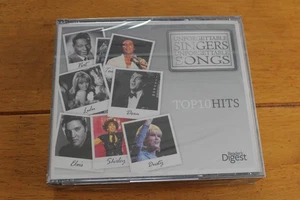 Reader's Digest Unforgettable Singers Unforgettable Songs Top 10 Hits 3 CD Set - Picture 1 of 2