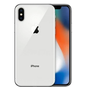 Apple iPhone X A1901 - 256 GB - Silver (GSM Unlocked)(AT&T, T-Mobile) - Picture 1 of 8