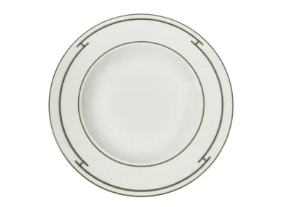 Cuenco de pasta sopa verde Hermes Rythme 22,5 cm Foto 1 de 4