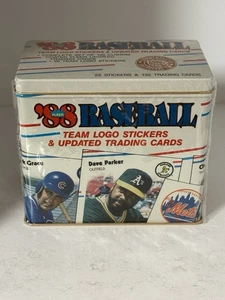 1988 Fleer Baseball Update Glossy Tin Box Complete Set FACTORY Updated Traded - Picture 1 of 6