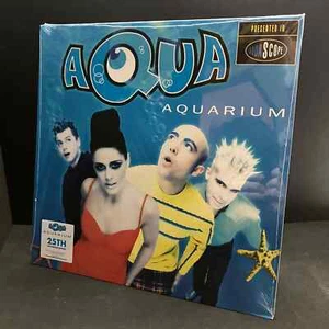 Aqua Aquarium LP Vinyl NEW & SEALED *WHITE* 25th Anniversary - Picture 1 of 3