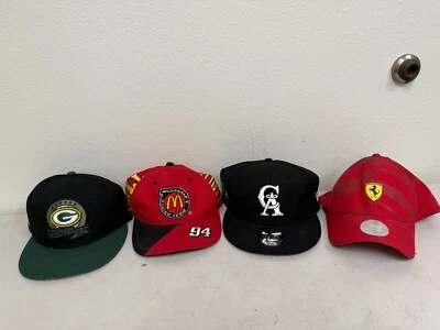 Gorra de golf 4 piezas Puma verde roja negra bordada hechizo Swoosh Snapback Foto 1 de 4