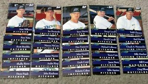 1997 Best St. Petersburg Devil Rays Complete Team Set 1 - 30 