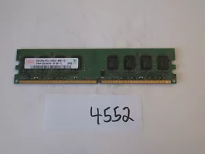 Hynix HYMP125U64CP8-S6 2Gb PC2-6400 800Mhz DDR2 Desktop Memory RAM (4552) - Picture 1 of 2