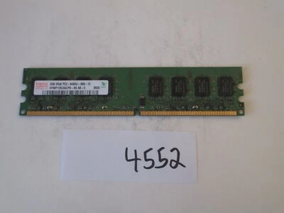 Hynix HYMP125U64CP8-S6 2Gb PC2-6400 800Mhz DDR2 Desktop Memory RAM (4552) - Image 1 of 2
