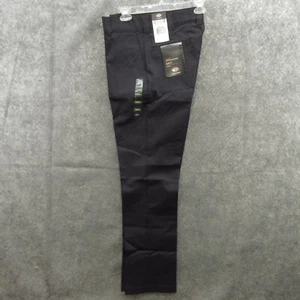 Dickies Flex Men's Skateboarding Pants Size 30x32 Black Slim Fit Mid Rise New - Picture 1 of 11