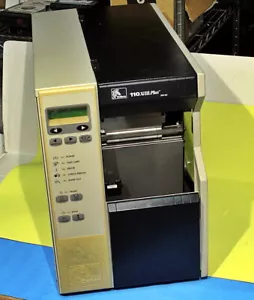 Ungetestet 110xiIII Zebra 110Xi III Plus 600DPI Etiketten-Thermodrucker mit Ethernet - Bild 1 von 6