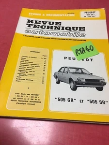 Revisión Técnica Automotriz Peugeot 505 GR Y SR RTA - Imagen 1 de 12