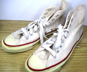 1970's US Master Harlem Star Rubber Shoes Sneakers SZ 6 Philippines Rare Chuck - Picture 1 of 16