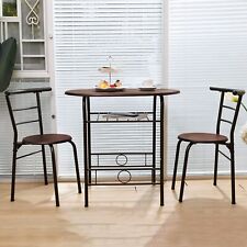 Small Dining Table Set For 2 Kitchen Table and Chair Space Saving Design Wood Us