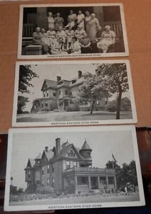 CASA ESTRELLA ORIENTAL OCCIDENTAL - TRES POSTALES DE PRINCIPIOS DE 1900 - EDIFICIO - FOLKS - Imagen 1 de 2