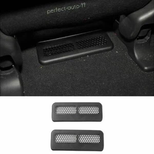 For Nissan Armada Patrol 17-2020 Matt Black Seat Rear Air Outlet Vent Panel - Picture 1 of 7