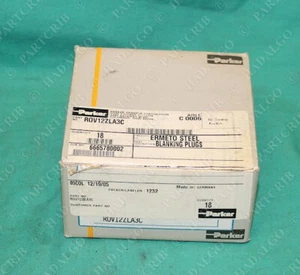 Parker ROV22ZLA3C Ermeto R0V12ZLA3C EO raccordo metrico morso spina tappo terminale chiusura - Foto 1 di 2