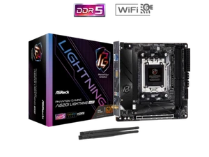 ASRock A620I LIGHTNING WIFI AM5 Ryzen7000 AMD A620 SATA 6Gb/s Mini-ITX Dual - Picture 1 of 5