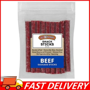 Old Wisconsin Beef Sausage Snack Sticks, Naturally Smoked, Ready to Eat, 14oz - Picture 1 of 7