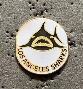Prendedor de hockey WHA con logotipo de tiburones de Los Ángeles - Imagen 1 de 2