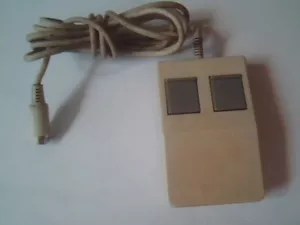 Vintage Logitech 2-Tasten-Maus PA-82-9MD Bus - funktioniert - Bild 1 von 5