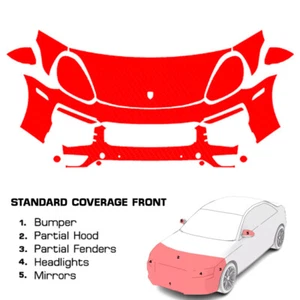 Kit de sujetador transparente de película de protección de pintura precortada PPF para Porsche Cayenne 2015-2018 - Imagen 1 de 7