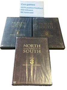 North And South The Complete Collection The Trilogy DVD Region Free Book 1 2 3 - Picture 1 of 11