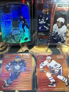 23 24 Allure Color Flow Auston Matthews +Knies + Duo /599 Toronto Maple Leafs - Picture 1 of 5
