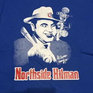 T-Shirt Chicago Cubs Northside Hitman Al Capone Herren groß neu - Bild 1 von 5
