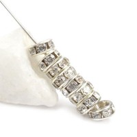 Set/100 Pcs Clear Round Loose Spacer Beads For Bracelet Jewelry Making DIY 8mm 