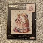 Janlynn Cat In Hatbox Cross Stitch  #07-100 New Unopened Complete Kit 1998